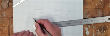 Lær at tegne arbejdstegninger for eget design af knivskæfte | Teknik til knivbygning