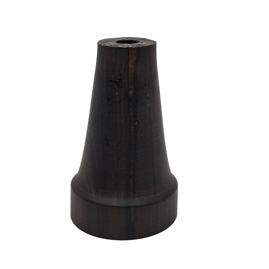 African Blackwood - Ø40/80x130 mm - Tragtformet