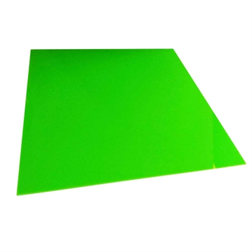 Akrylplade Plexi 3,0x500x500 mm - Grøn