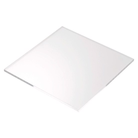 Akrylplade 3,0x500x500 mm - Klar