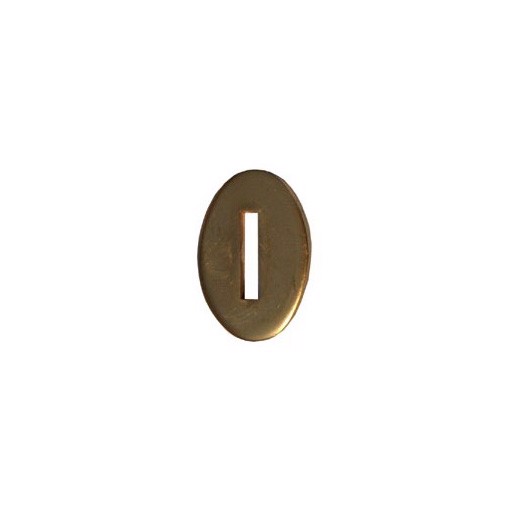 Messingbrik 3,2 mm hul