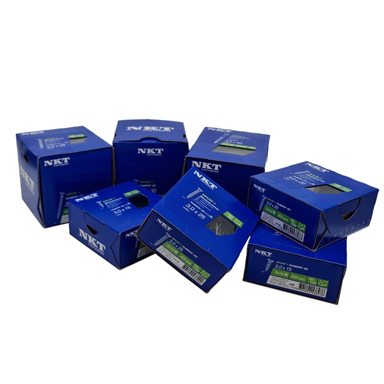 Skruesortiment med Små skruer