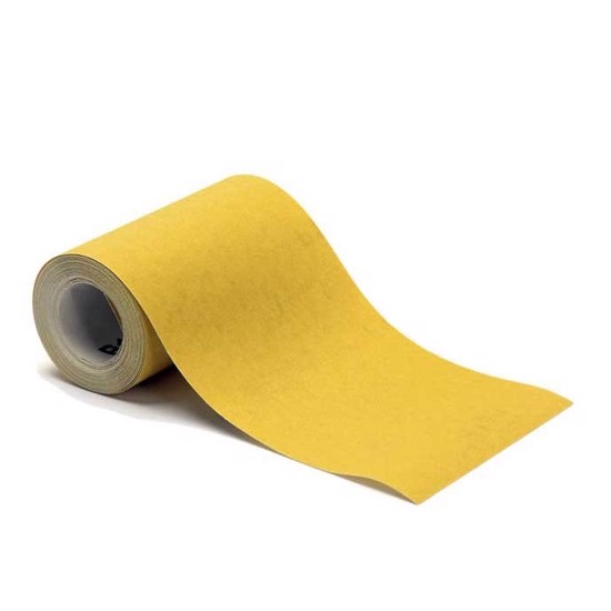 Slibepapir Giallo 115mmx5 m