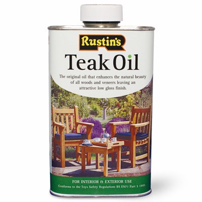 Teak Oil Rustins - 500 ml