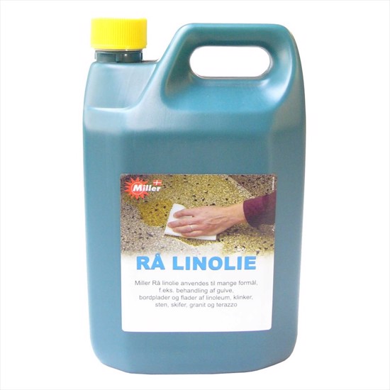 Linolie, rå - 5,0 liter