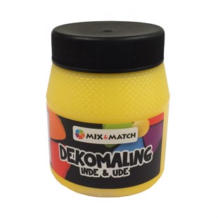 Akrylmaling Gul - MixMatch 250 ml