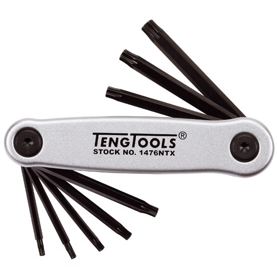 Torx nøgler Teng Tools -  8 stk.