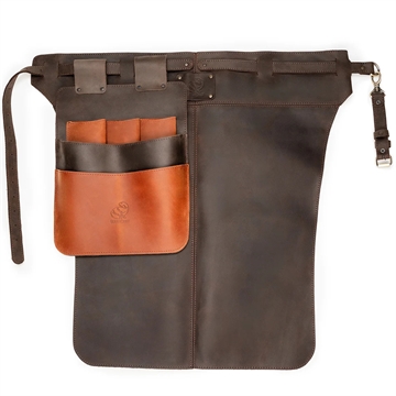 Forklæde med værktøjsbælte Beaver Craft - Læder