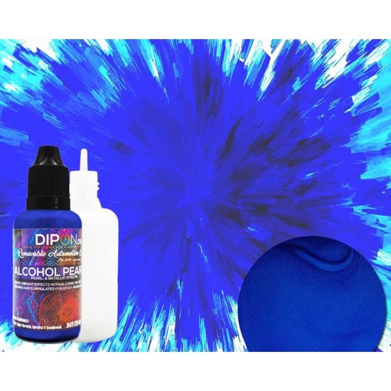 Epoxy farve 25 ml Pearl - Deep Sea Blue