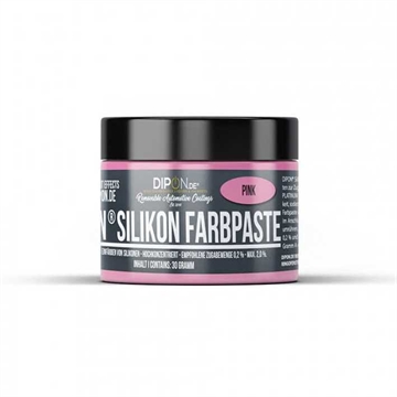 Silikonefarve 30 gram - Pink