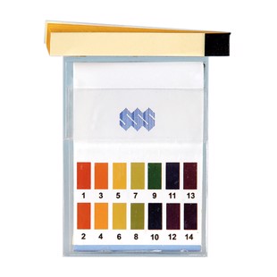 pH-papir 1-14 - 10 hæfter med 20 strips