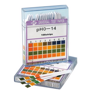 pH-indikatorstrimler 0-14 - 100 strimler