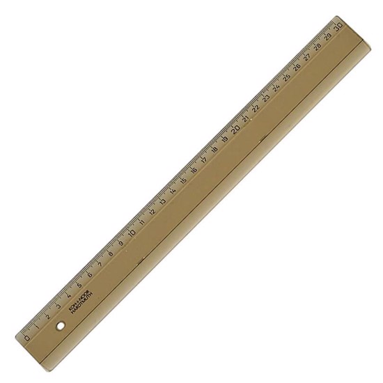 Lineal 30 cm - 50 stk.