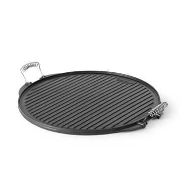 Grillplade i støbejern - Ø42 cm