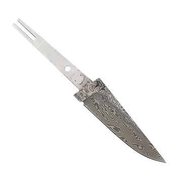 Knivklinge Raffir Damask - 110 mm