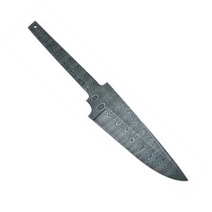 Knivklinge AE Damask - 100 mm