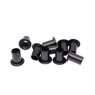 Eyelet 9,0x6,4 mm 10 stk - Sort