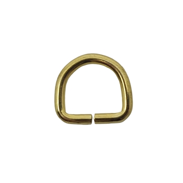 D-Ring - 10 mm Messing