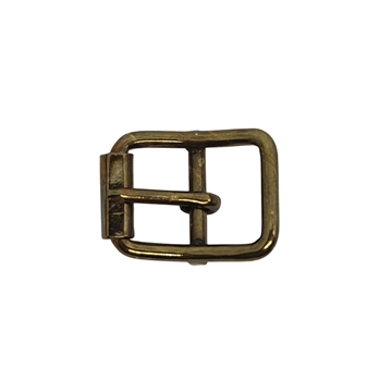 Bæltespænde Messing - 16 mm
