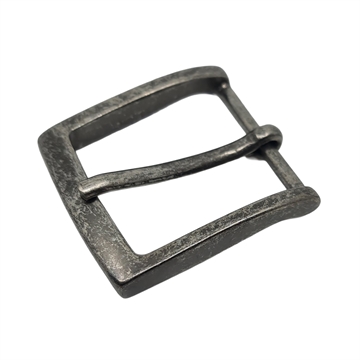 Bæltespænde Gun Metal - 30 mm