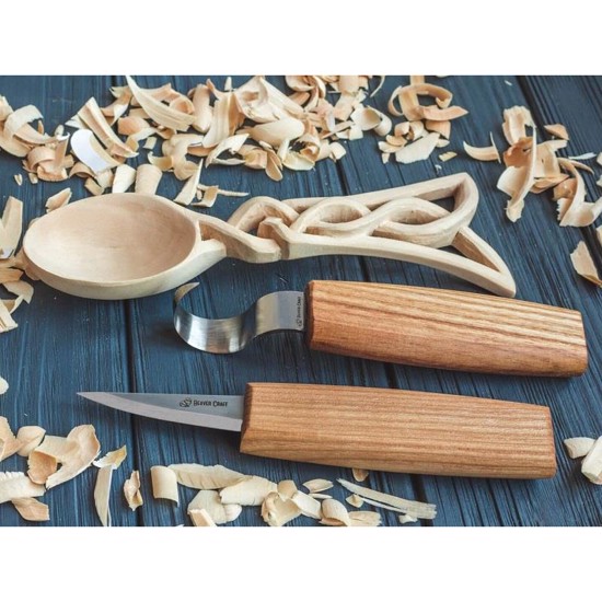 Snittesæt Beaver Craft - Celtic Spoon