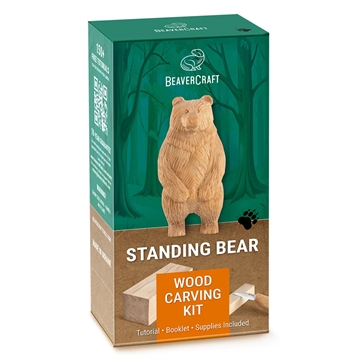 Snittesæt Beaver Craft - Bjørn