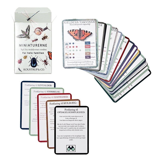Spillekort - Smådyr og insekter | Køb Linå webshop