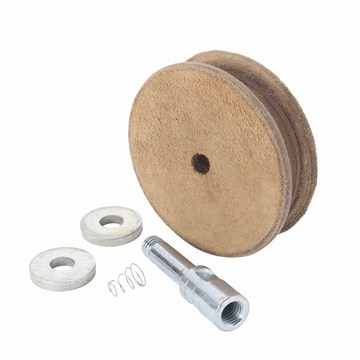 Record Power Læderskive profileret - WG250-N