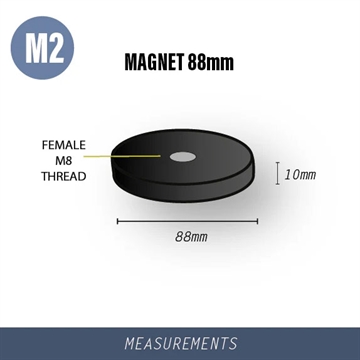 GloForce Magnetfod Ø88 mm