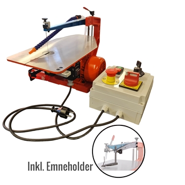 Dekupørsav, Hegner Multicut 1 med Elsikkerhed og emneholder