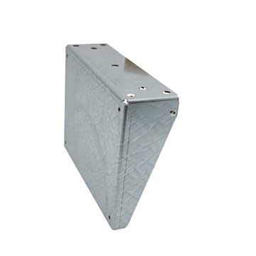 Beslag til sikkerhedsboks - Lodret 180x130 mm