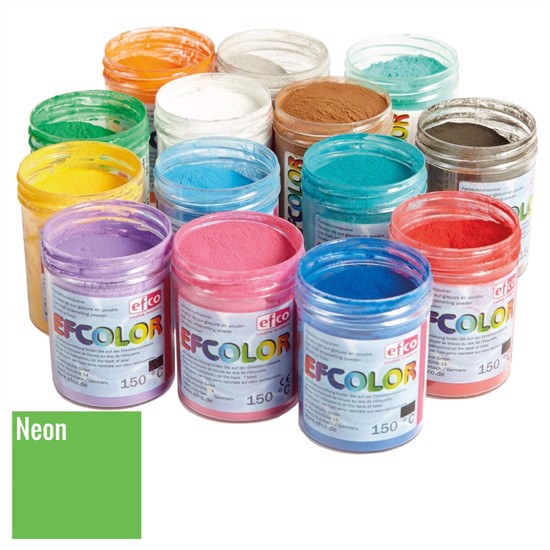 Emaljepulver Neon 25 ml - Grøn