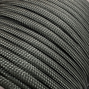 Paracord Sort - 4,0 mm Type III 10 meter