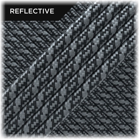 Paracord Black DNK - Refleks 10 m