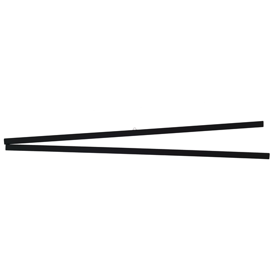 Plakatliste sæt Sort - 42 cm