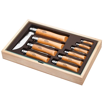 Opinel Sortimentkasse - 10 stk
