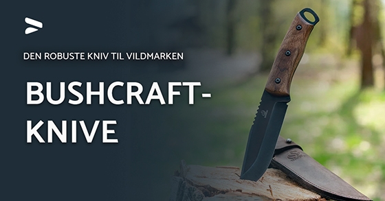 Bushcraftkniv Alene i vildmarken