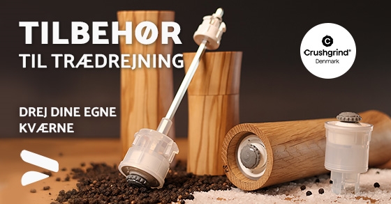 Crushgrind indmad til peberkværn og saltkværn