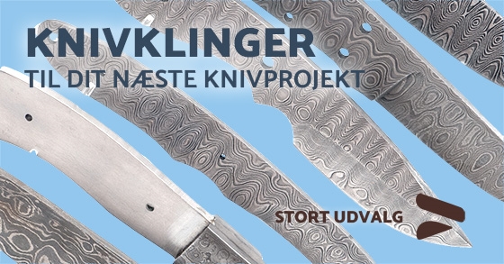 køb knivklinger til knivbygning