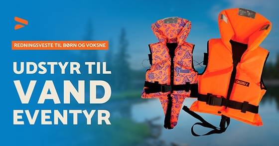 Redningsveste til børn og voksne