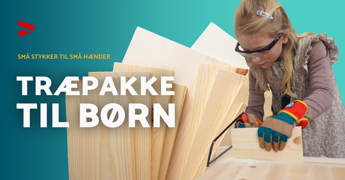 Mini træpakke til børn