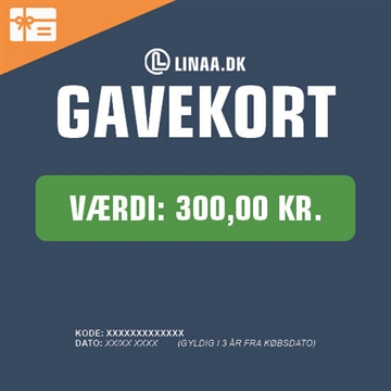 Linå-Gavekort - 300 kr. skjult