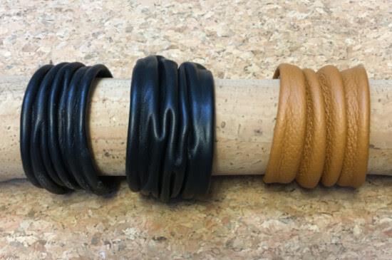 DIY Vådformet læderarmbånd
