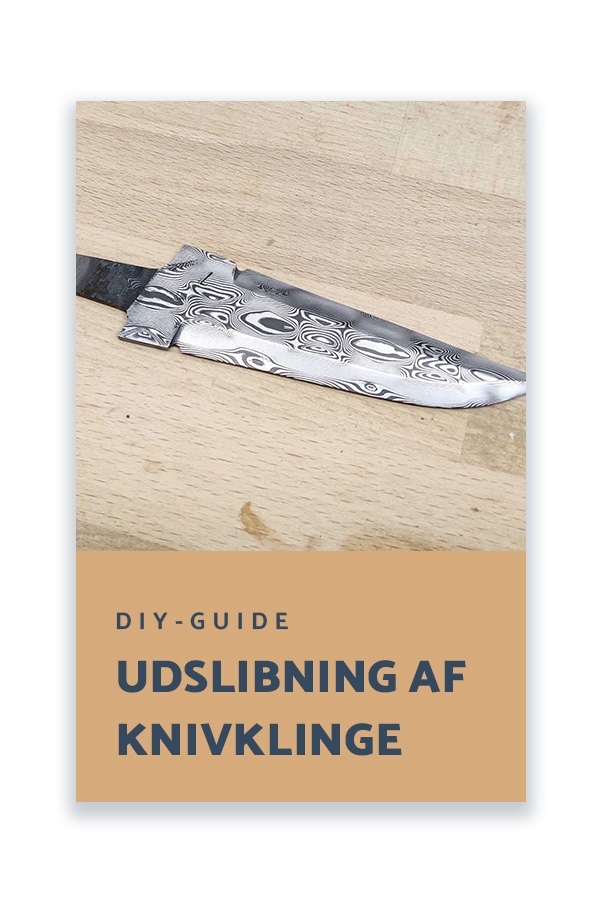 Udslibening af knivklinge guide