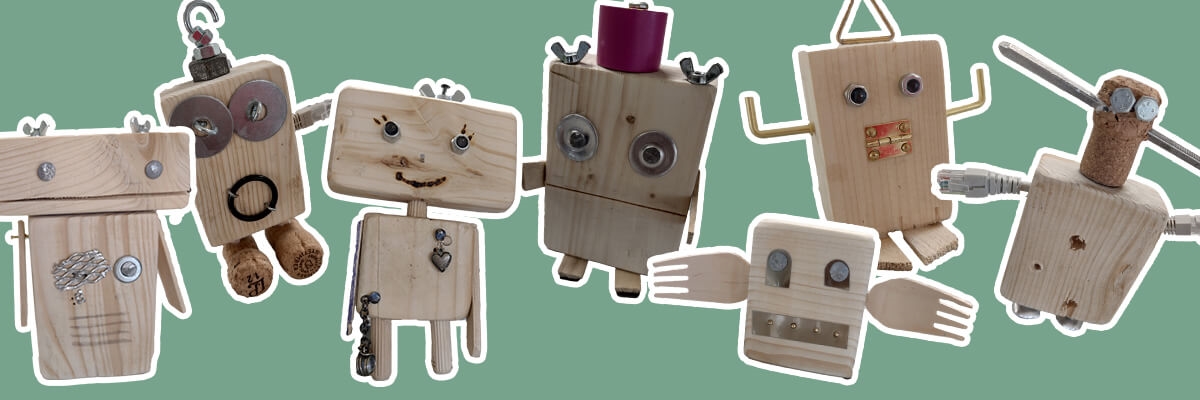 DIY Trærobotter med egen personlige stil