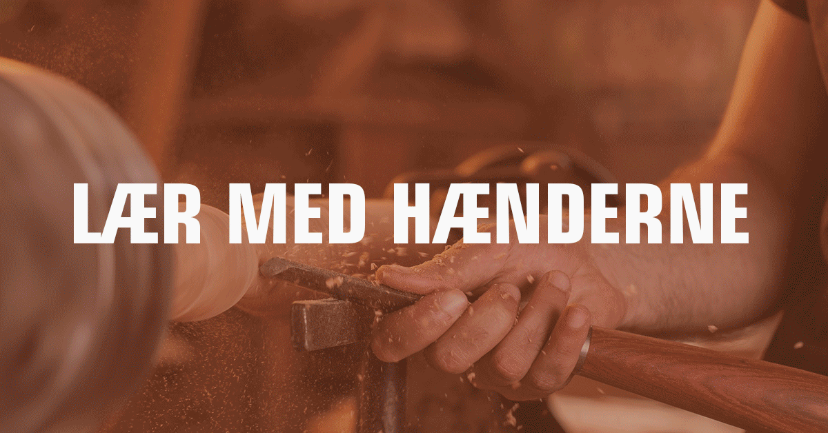 banner med lær med hænderne eksempler på hobby