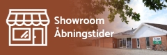Showroom åbningstider i Silkeborg