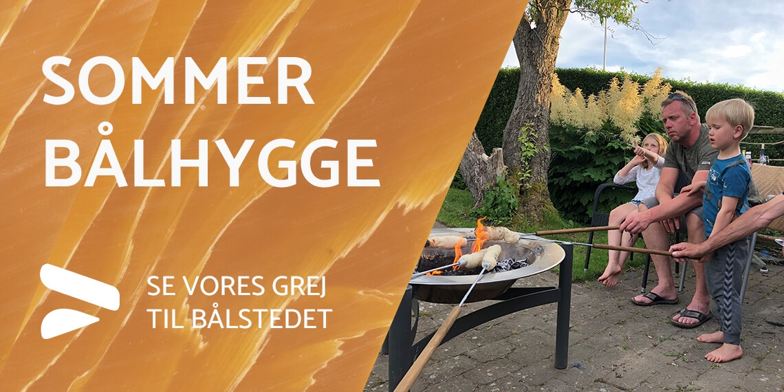 Båludstyr til Sankt Hans og sommer