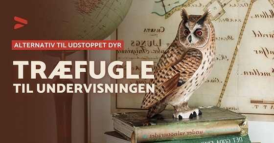 Træfugle som alternativ til udstoppede fugle til undervisning